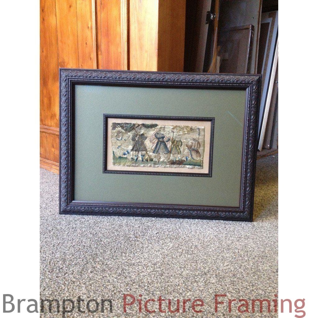 Antique Tapestry Framing