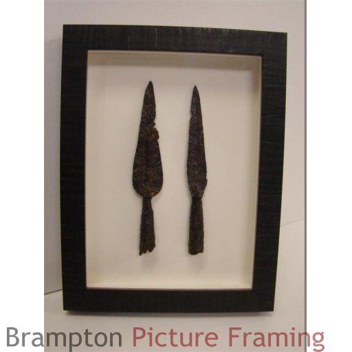 Anything Framed arrowheads historic weapons