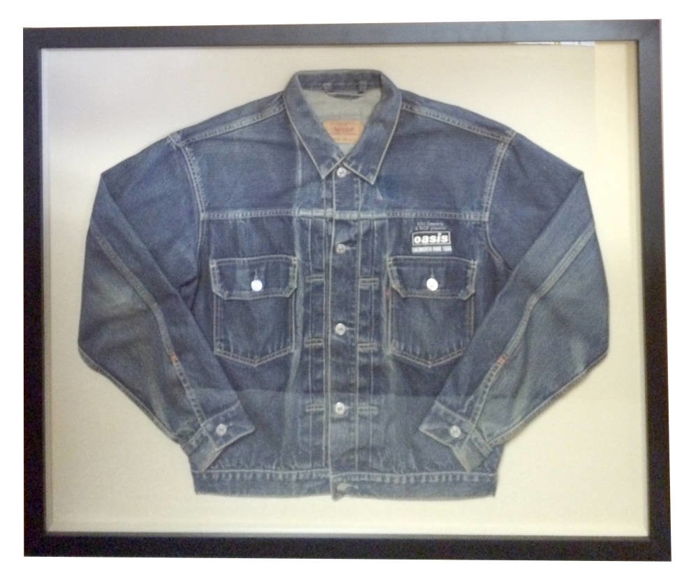 Oasis Denim jacket framed