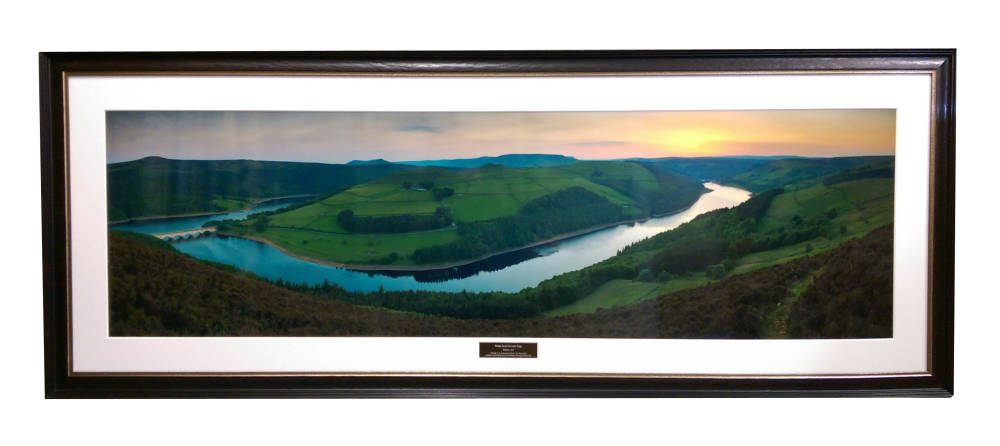 Panoramic of Derwent Edge - Derbyshire framers