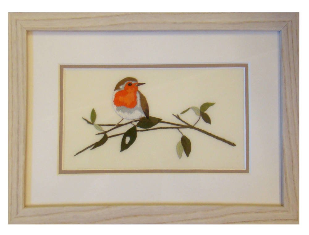 Embroidery framing cheap frame- Small Robin Needlework