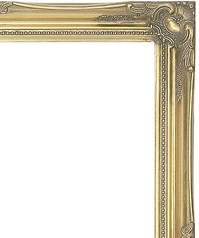 Gold Ready Made Loft Frames Picture Frame Corner