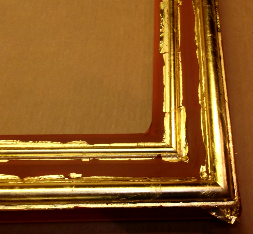 Gold Leaf Frame Closeup