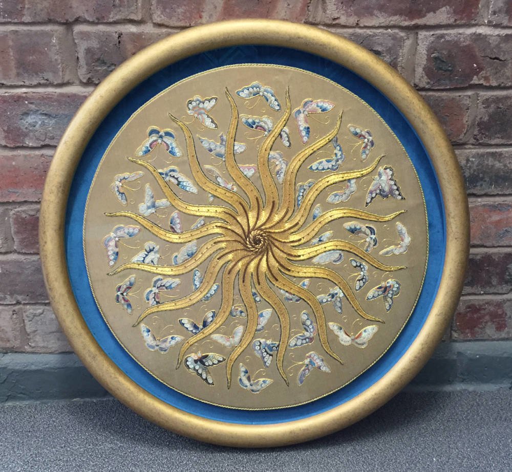 Large bespoke round frame