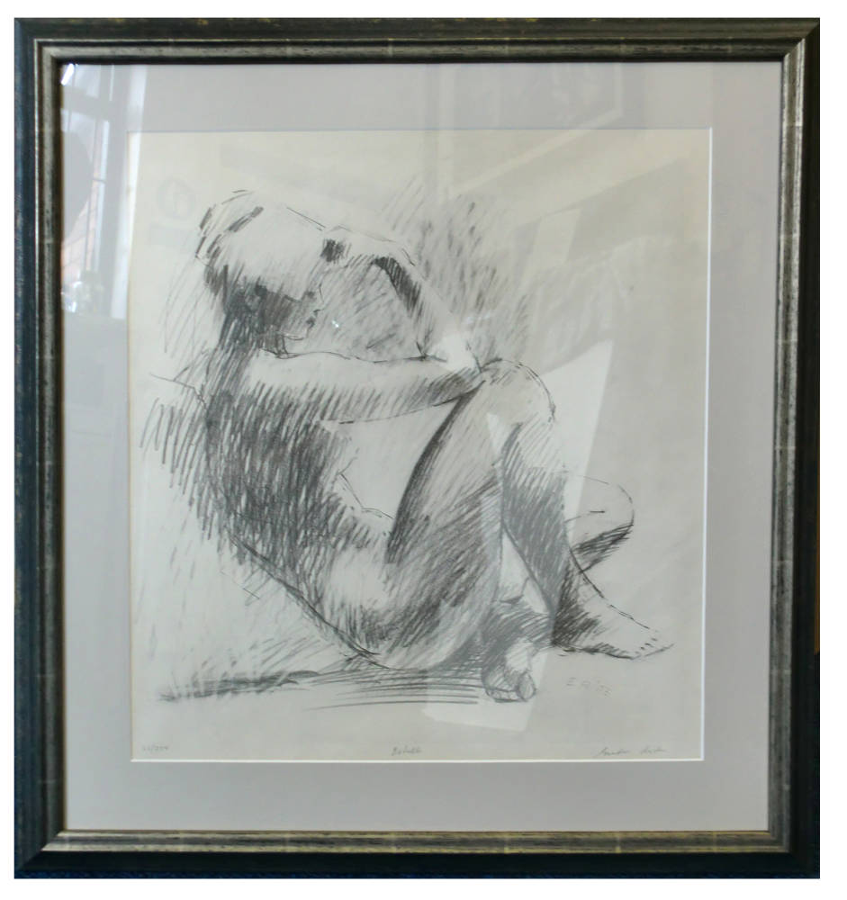 Framing ideas - Limited edition nude sketch