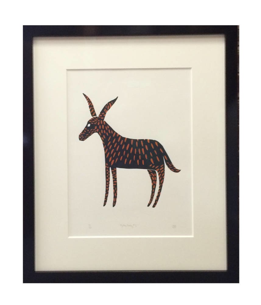 Limited Edition Print Framing - James Green Mystery Donkey no.1
