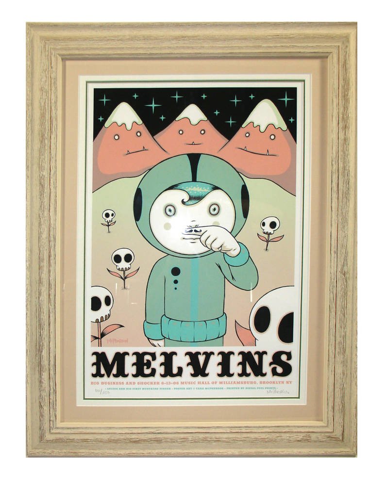 Tara McPherson Melvins  - Art Print Framing