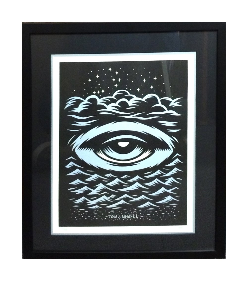 Tom J Newell - Eye print