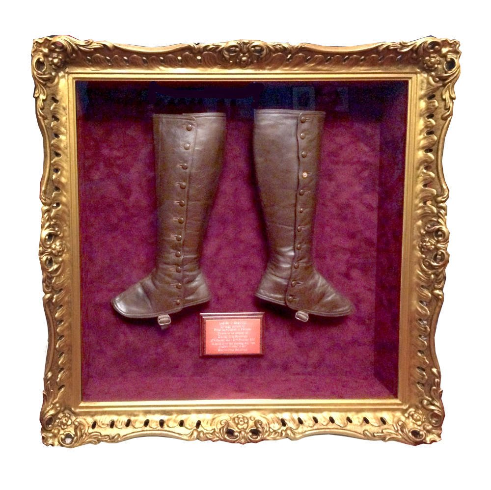Ornate framing-  half chaps framed - chippendale style