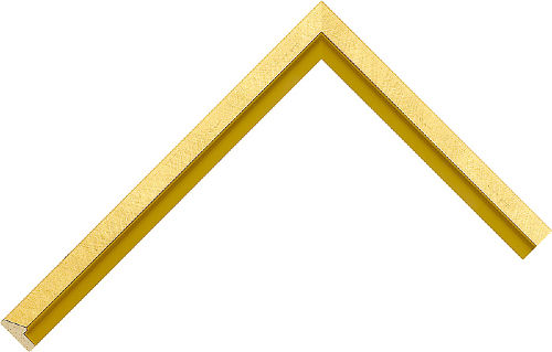Corner sample of Gold Mountslip Mempisang Frame Moulding
