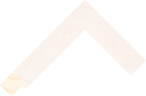 Corner sample of Maple Flat Taeda Pine Frame Moulding