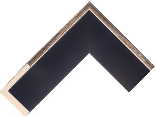 Corner sample of Copper Float Fir Frame Moulding