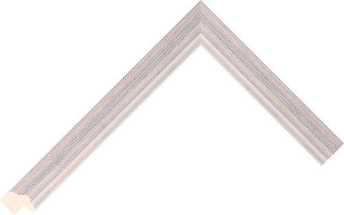 Corner sample of Mauve Reverse Pine Frame Moulding
