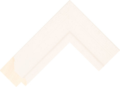 Corner sample of Cream Spoon Ayous Frame Moulding