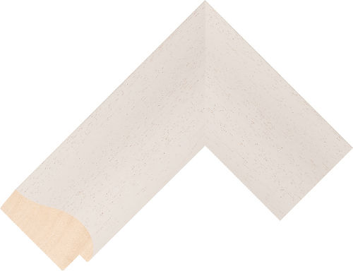 Corner sample of Cream Reverse Ayous Frame Moulding