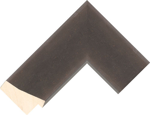 Corner sample of Iron Reverse Aspen FJ Frame Moulding