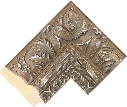 Corner sample of Silver Spoon Jenitri Frame Moulding