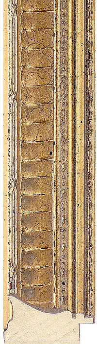 38mm Wide Gold Spoon Pine Picture Frame Moulding #682246000 | DIY Framing