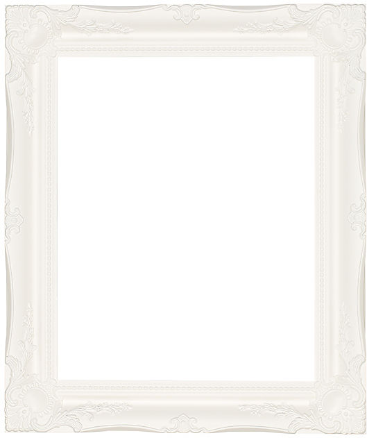 White Ready Made Picture Frame