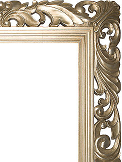 Silver Ready Made Decorative Frames Picture Frame Corner