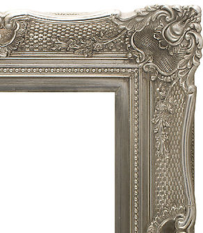 Silver Ready Made Decorative Frames Picture Frame Corner
