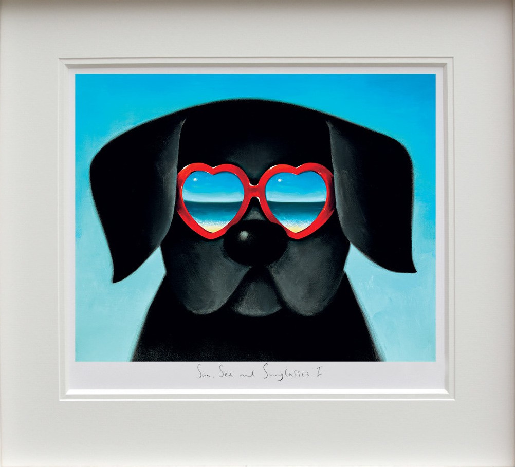 Sun Sea And Sunglasses I by Doug Hyde