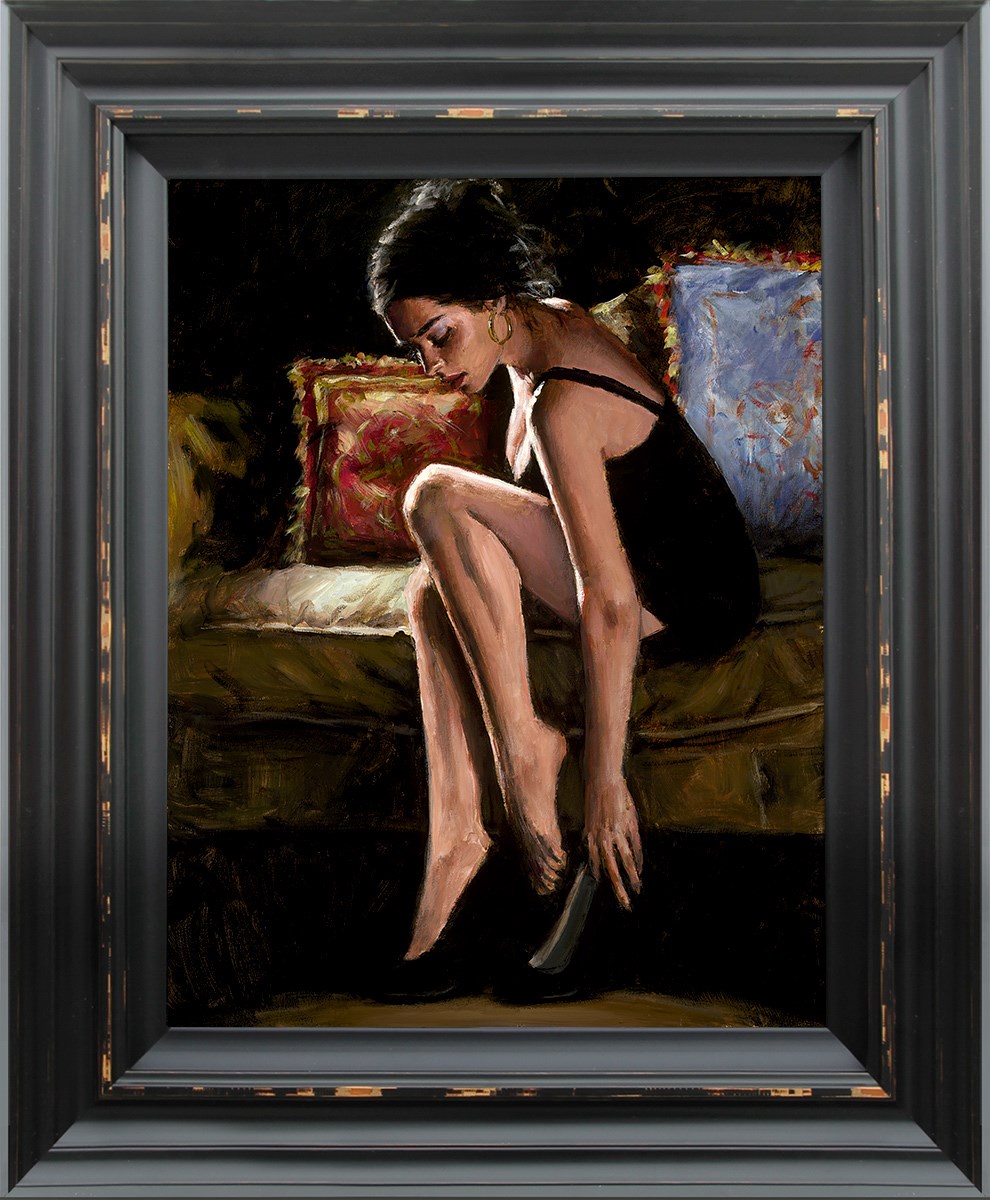 Blue and Red III by Fabian Perez