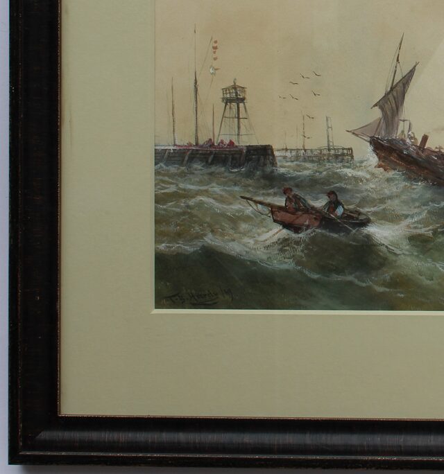 Victorian Harbour Scene by After Thomas Bush Hardy