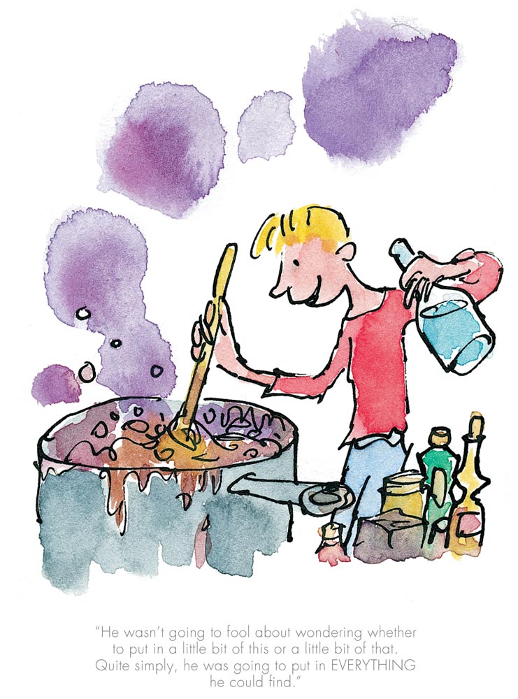 He put in everything he could find by Sir Quentin Blake
