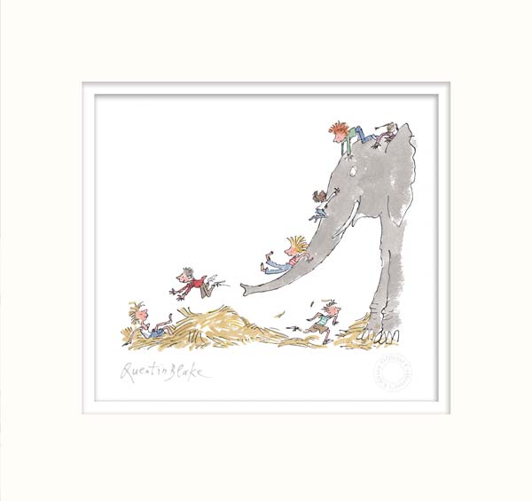 It's large and grey and lots of fun by Sir Quentin Blake