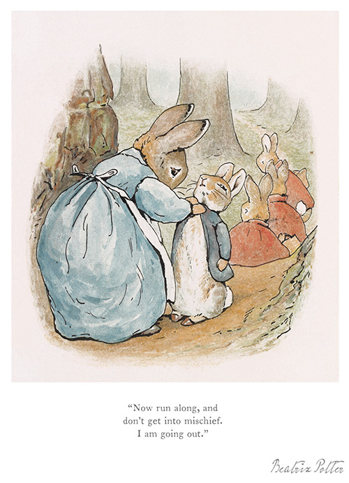 Don't Get Into Mischief by Beatrix Potter