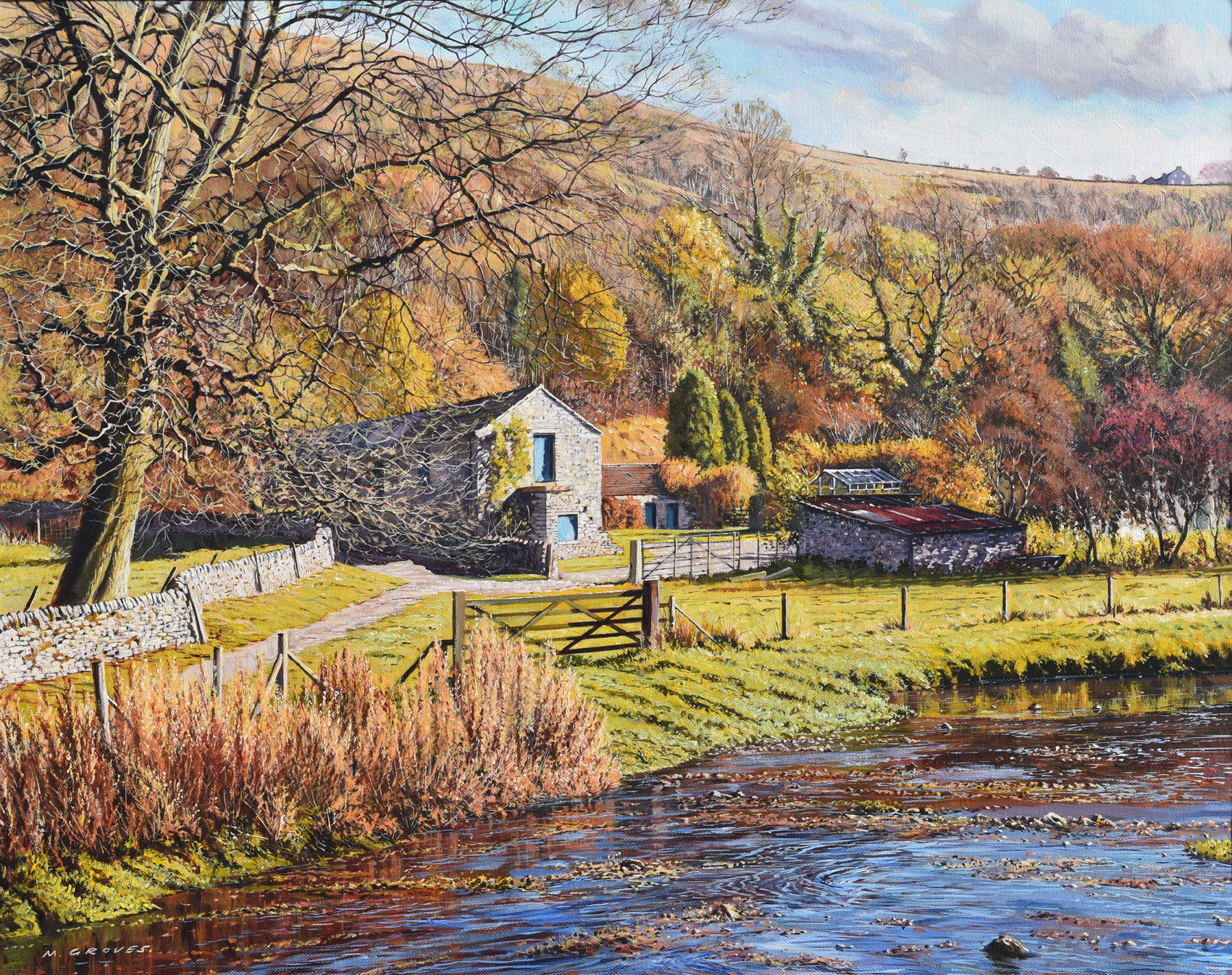 Upper Dale (Monsal) by Michael Groves