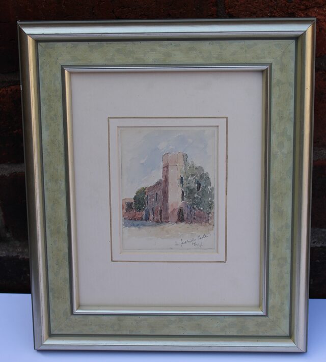 Pair of Watercolours  by Oliver Baker