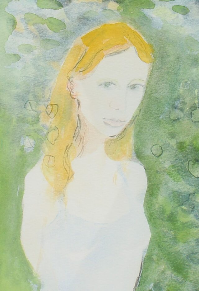 Ester in the Garden by RW Conway-Jones