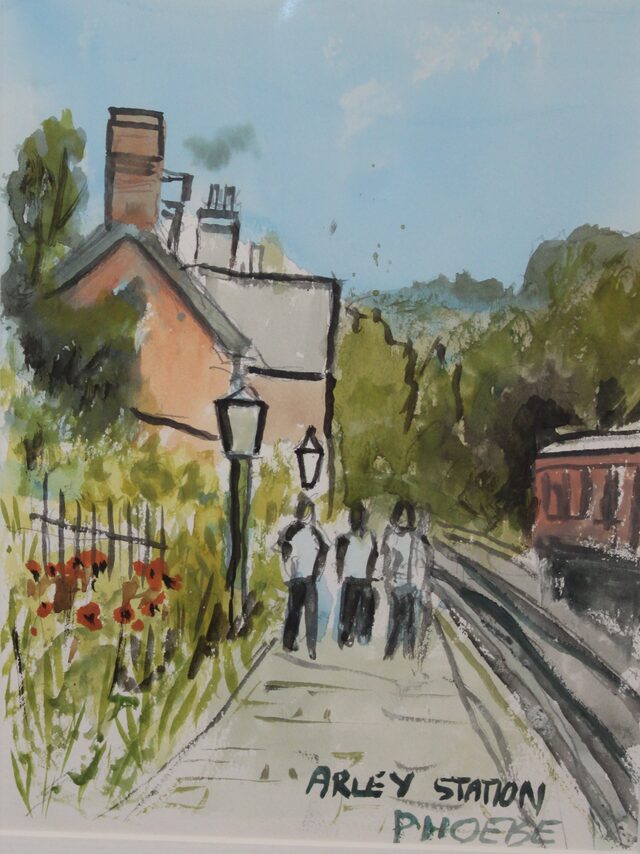 Arley Station by Phoebe
