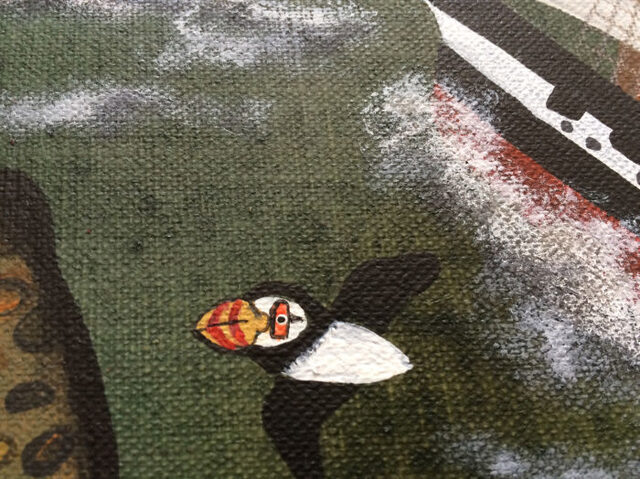 Pretty Puffin by Caroline Appleyard