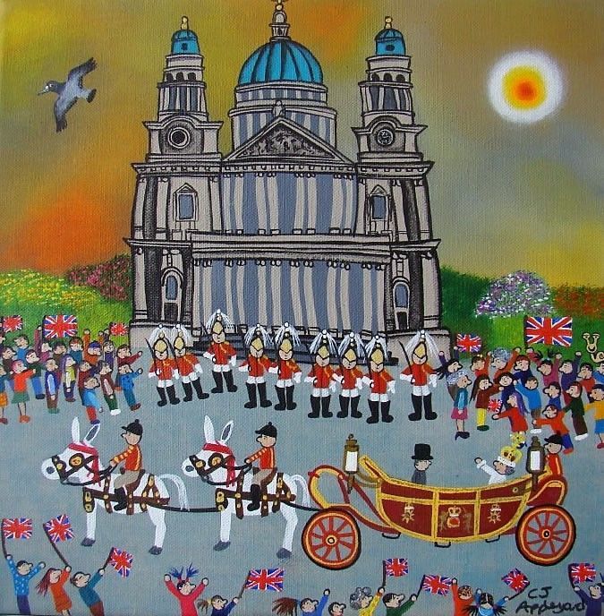 Liz at St Pauls by Caroline Appleyard