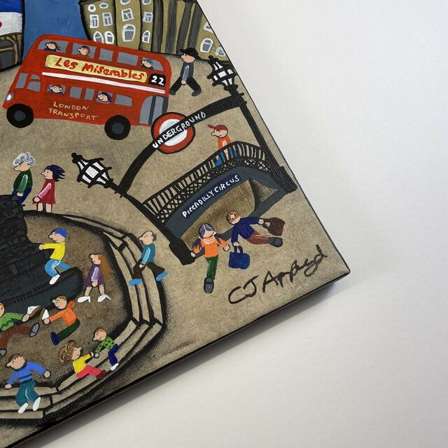 Welcome Sandwiches (Piccadilly Circus) by Caroline Appleyard