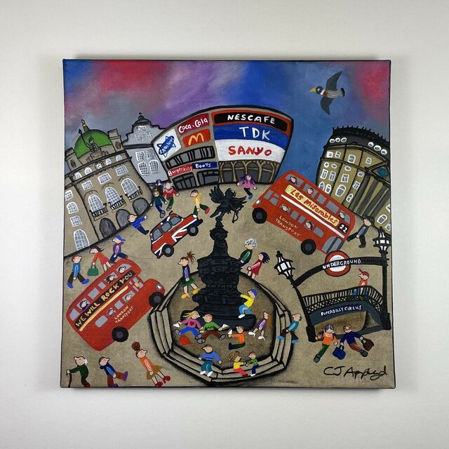Welcome Sandwiches (Piccadilly Circus) by Caroline Appleyard