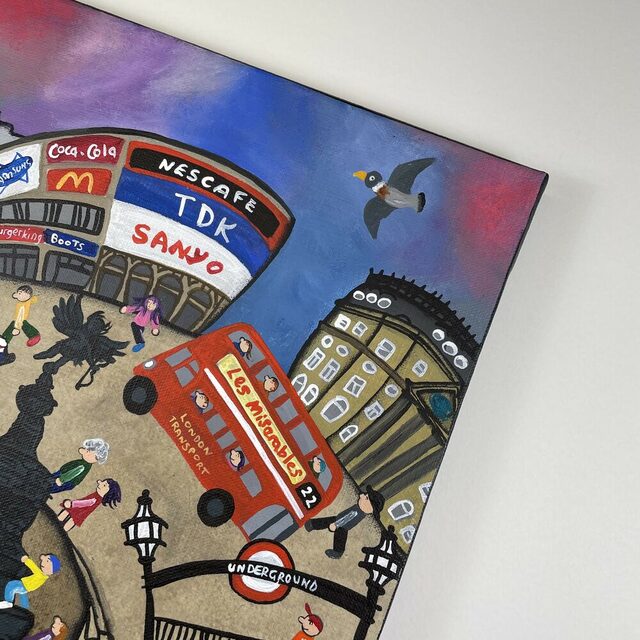 Welcome Sandwiches (Piccadilly Circus) by Caroline Appleyard