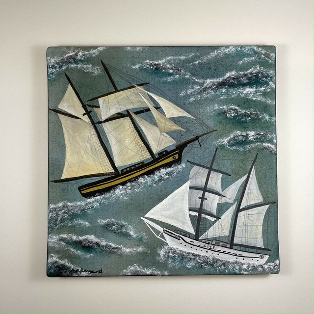 Ships That Pass In The Night by Caroline Appleyard