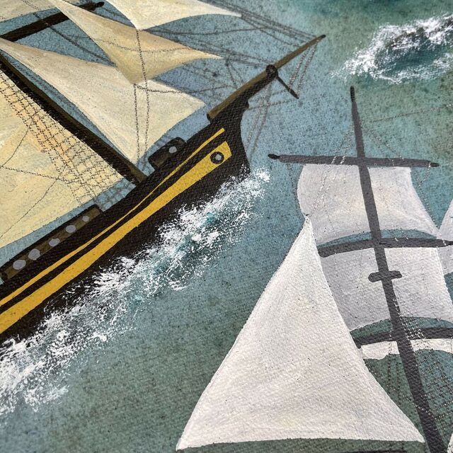Ships That Pass In The Night by Caroline Appleyard