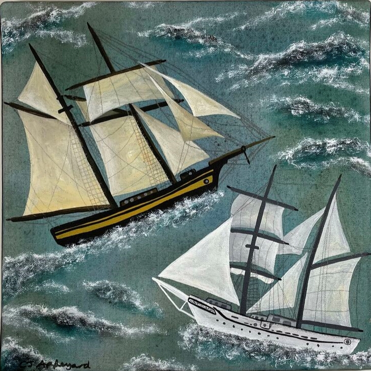 Ships That Pass In The Night by Caroline Appleyard