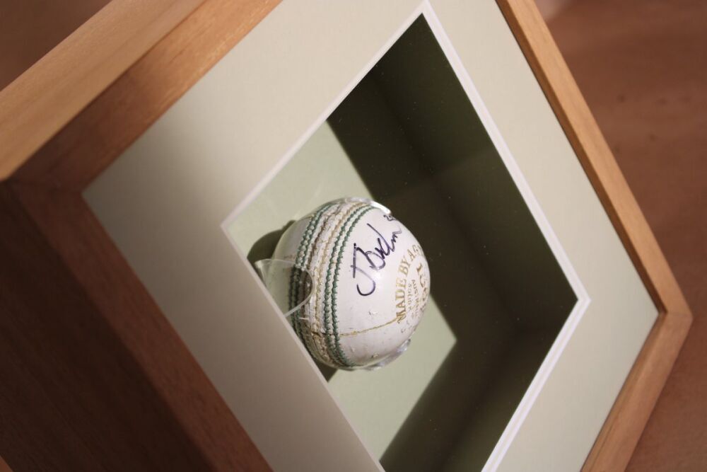 Cricket Ball Signed by Jofra Archer 