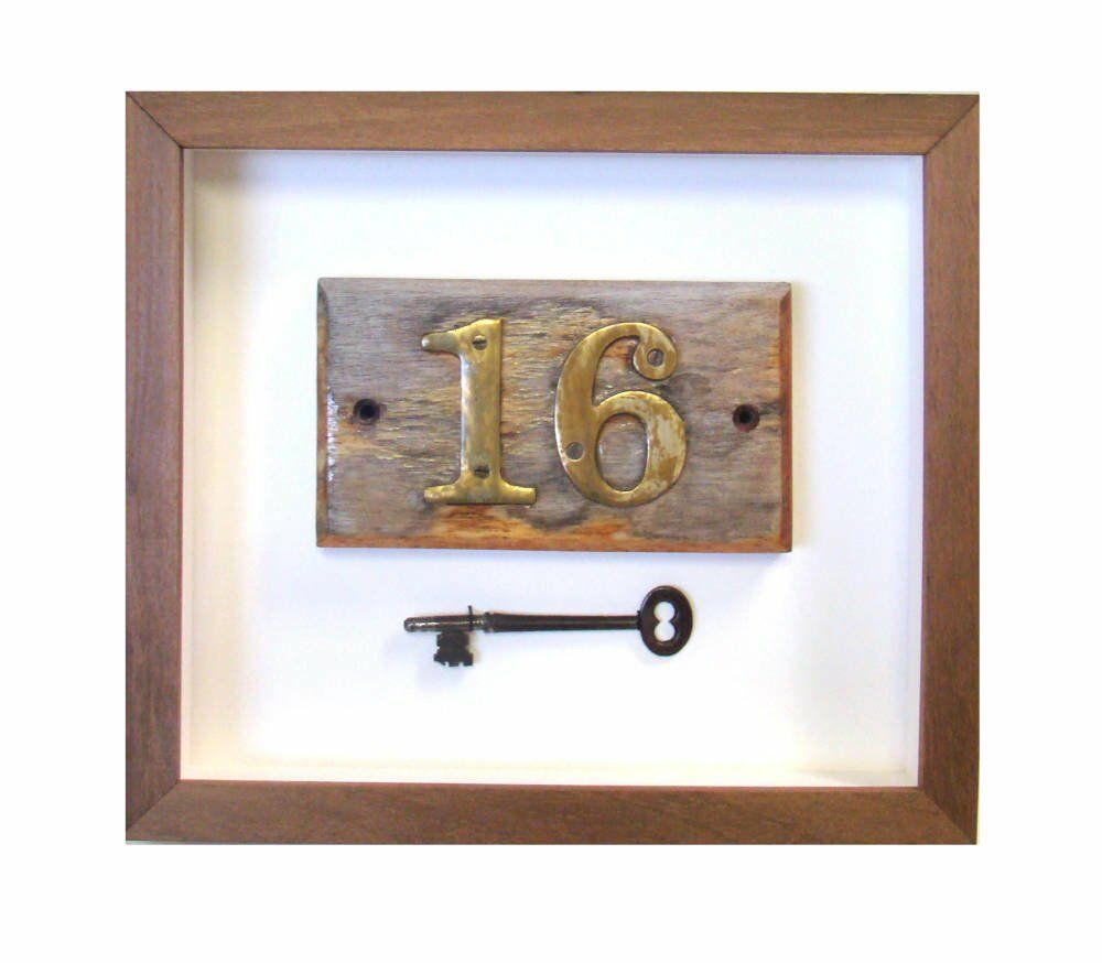 House Number and Key