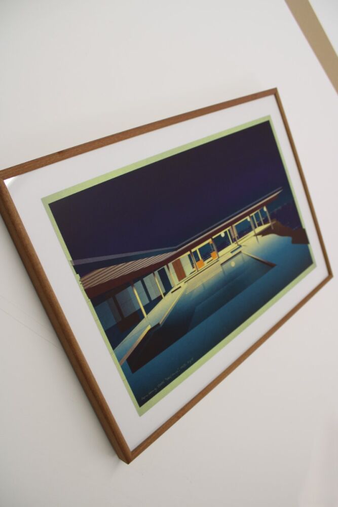 Aluminium Frame for Artwork by Sander Patelski