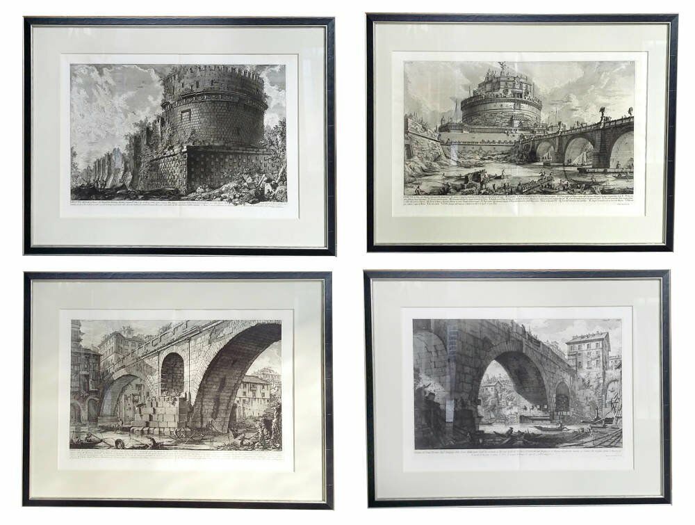 Antique Etchings by Giovanni Battista Piranesi