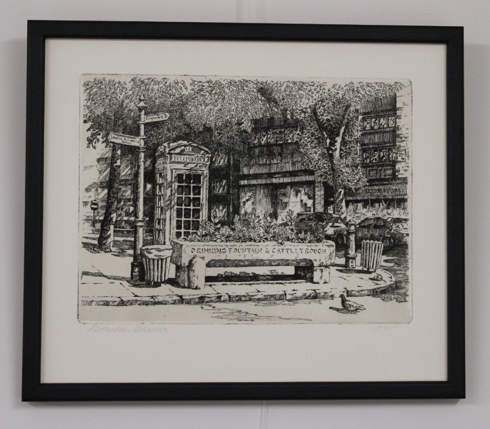 Etching by Corridan Graddon 