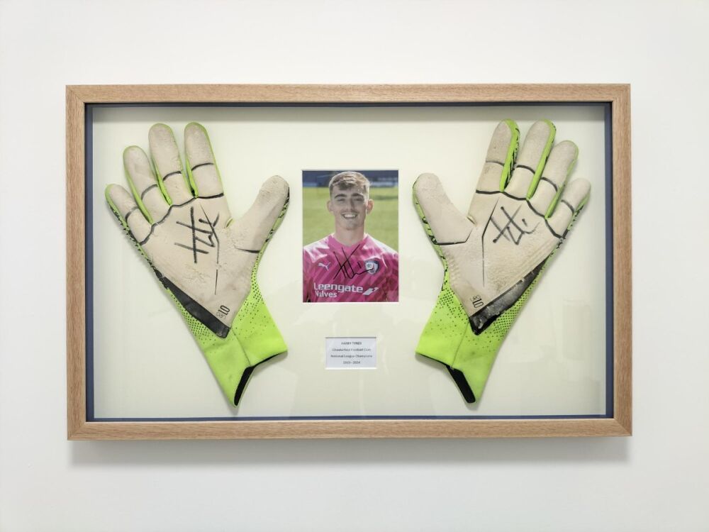 Signed Harry Tyrer Goalkeeper Gloves