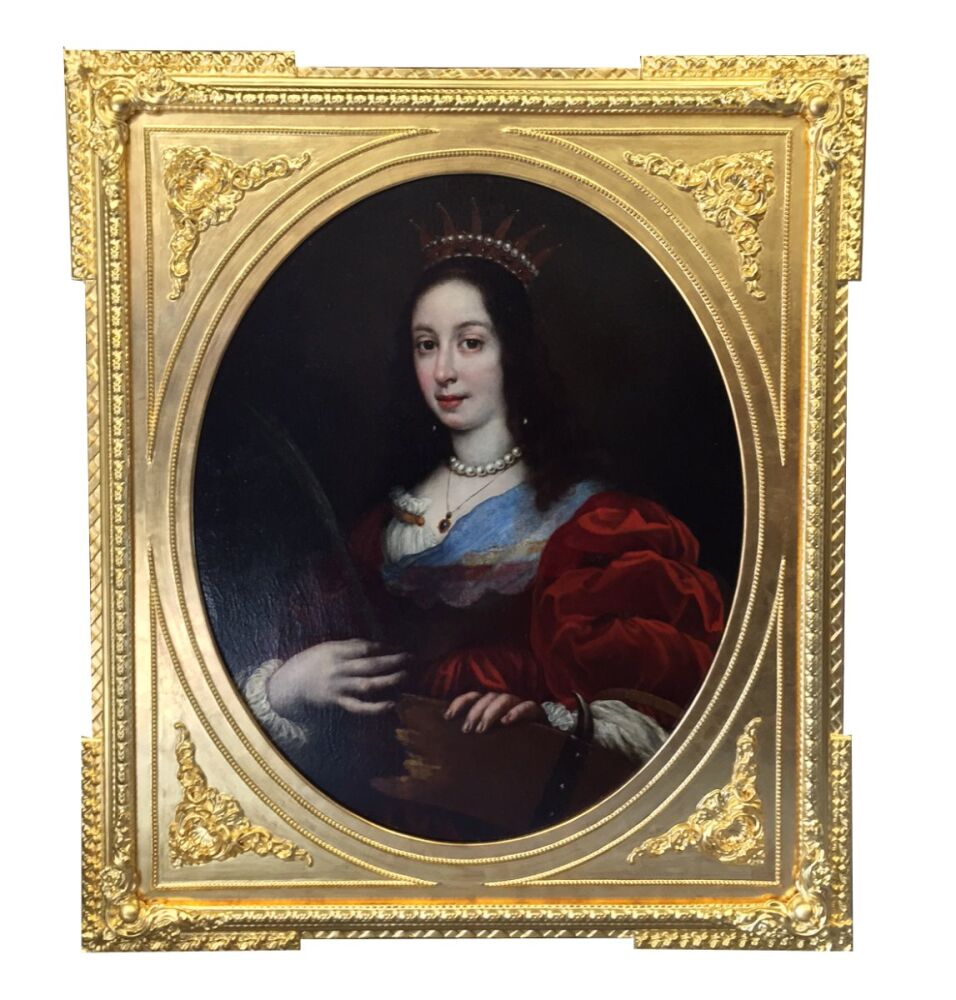 Genuine Gold Leaf Frame for Medici Family Portrait